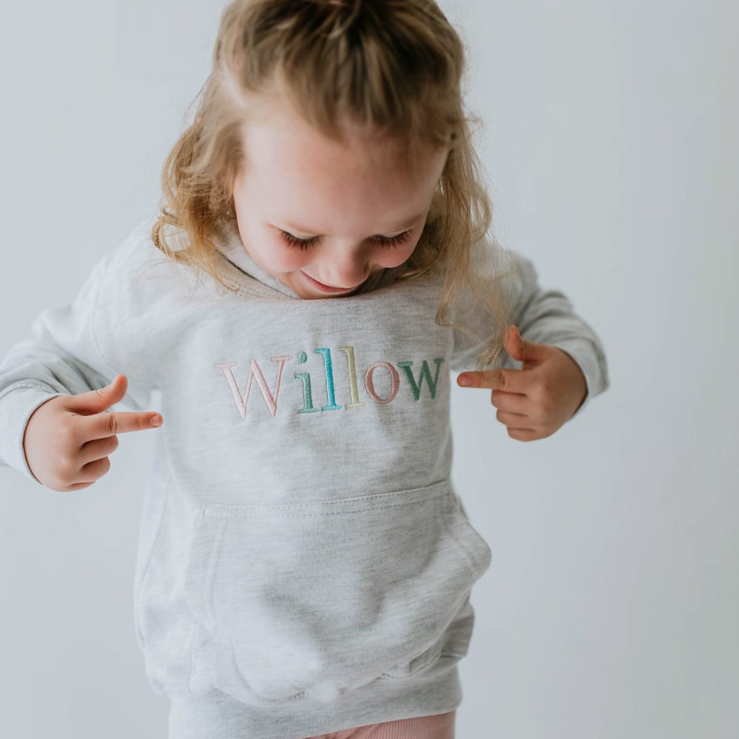 custom kids hoodie - make it yours - multiple threads