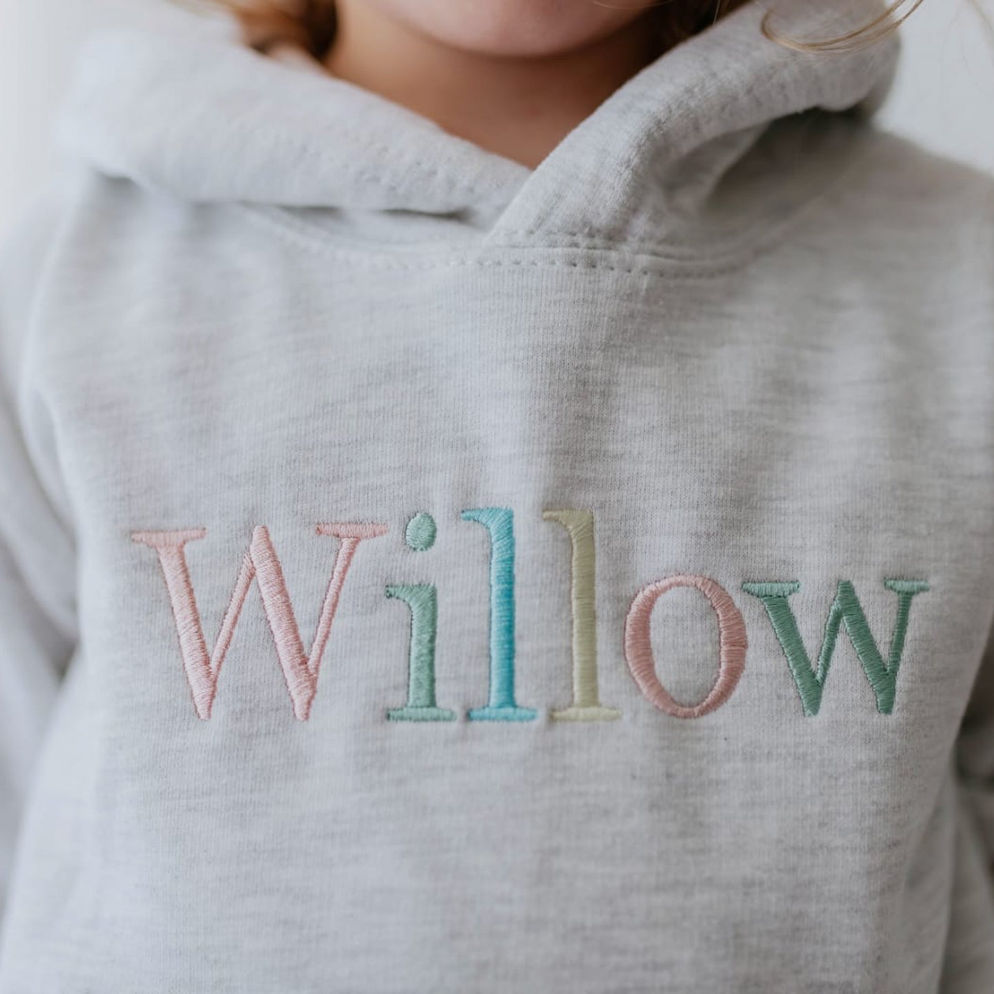 🌟Kids' Custom Hoodie 🌈 | Personalise Your Little One's Style! 🎨 Rainbow Mix