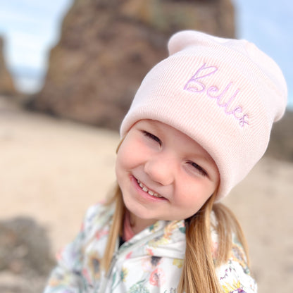 Personalised Beanie - One size fits approx age 4 to adults